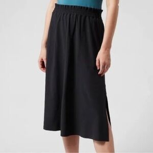 Athleta Savannah Skirt size large black